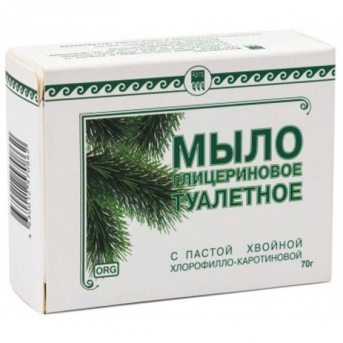 Купить Мыло туалетное глицериновое Фитолон с пастой хвойной хлорофилло-каротиновой  г. Ярославль  