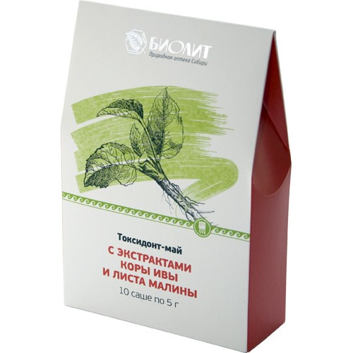 Купить Токсидонт-май с экстрактами коры ивы и листа малины  г. Ярославль  